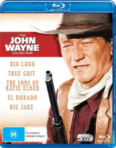 John Wayne 5 Film Collection (Rio Lobo / True Grit / Sons Of Katie Elder / El Dorado / Big Jake) - All-Region/1080p