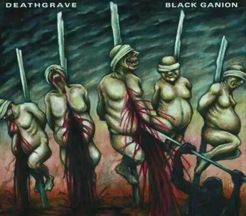 Black Ganion : Deathgrave-Split - CD