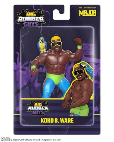 Big Rubber Guys - Wrestling - Koko B. Ware (with Frankie) 8 Figure