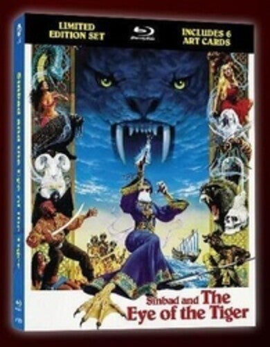 Sinbad & the Eye of the Tiger - Limited All-Region/1080p Lenticular Hardcase with Art Cards