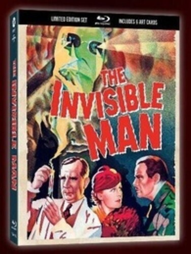 Invisible Man - Limited All-Region/1080p Lenticular Hardcase with Art Cards