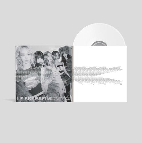 Le Sserafim - 'EASY-CRAZY-HOT' SPECIAL VINYL [SILVER WHITE]
