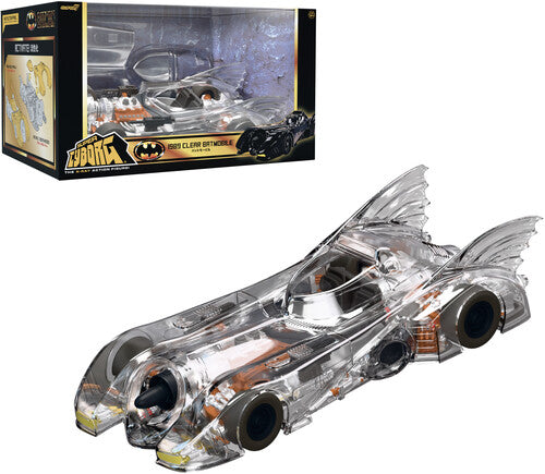 Super7 - Batman (1989) -  Super Cyborg - Batmobile (Clear)