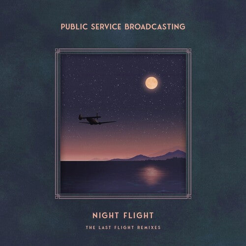 Public Service Broadcasting - Night Flight: The Last Flight Remixes - Midnight Blue Colored Vinyl