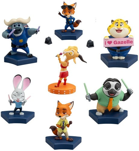 Beast Kingdom - Disney Zootopia - MEA - Concert Series Blind Box 6ct Set