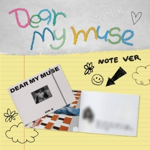 Jun. K - Dear My Muse - Digipack Version - incl. Photobook, Photocard, Sticker, Lyrics Poster, Index Card + Mini Memo