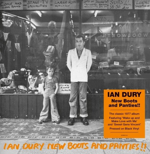 Ian Dury - New Boots & Panties - Black Vinyl