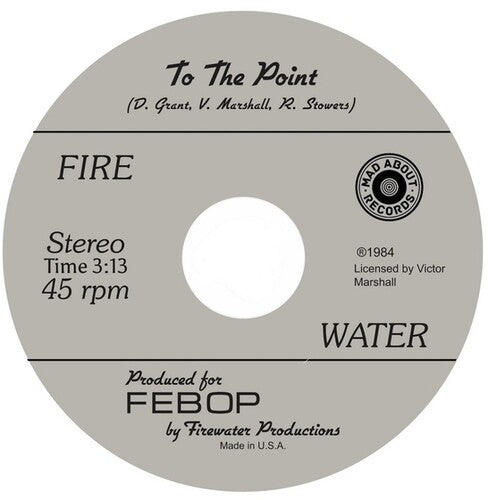 Fire Water - Twilight/To The Point