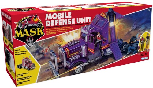 M.A.S.K. -  Mobile Defense Unit (MDU) Vehicle with Figure Set