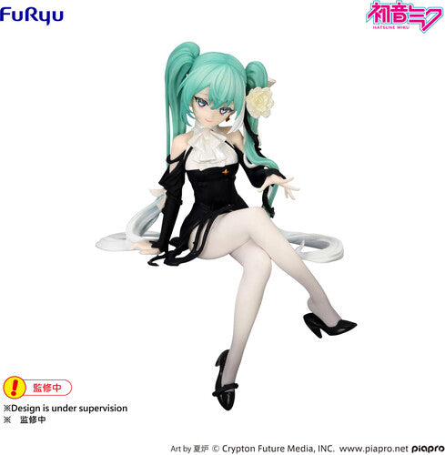 Furyu Hatsune Miku Flower Fairy White Rose Noodle Stopper figure