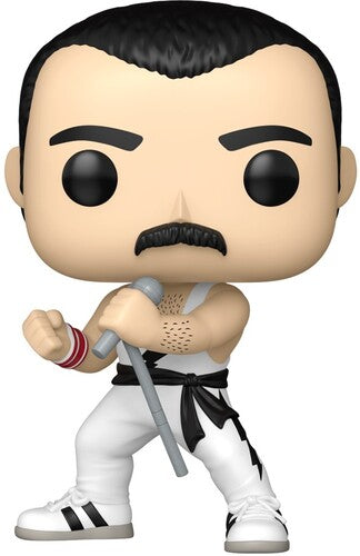 Funko POP! Rocks: Queen - Freddie Mercury (White Singlet)
