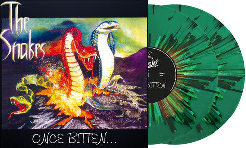 Snakes - Once Bitten... - Limited Splatter Green Vinyl