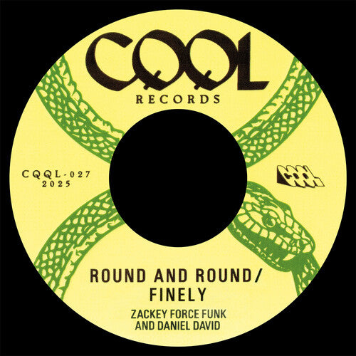 Zackey Force Funk/ Daniel David - Round and Round b/w Finely