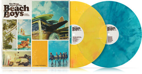 Many Faces of the Beach Boys/ Various - Colored - Many Faces Of The Beach Boys / Various - Yellow Marble & Cyan Marble Vinyl