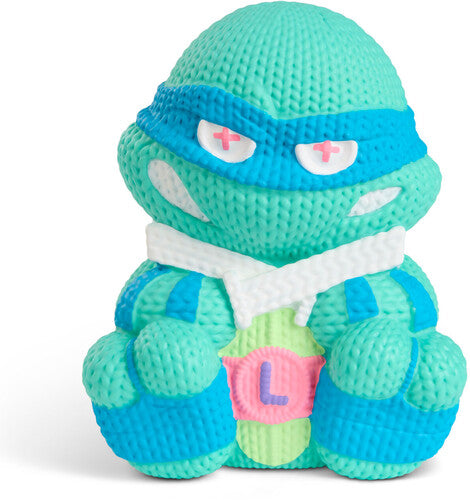 Teenage Mutant Ninja Turtles (TMNT) - Leonardo Blacklight Limited Edition Vinyl Figure – Handmade by Robots