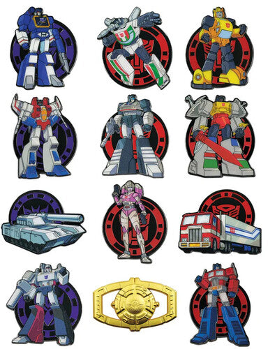 Transformers - Mystery Pin Badges - 12ct Blind Box Display PDQ