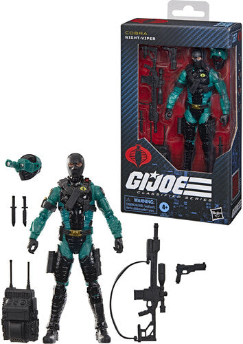 G.I. Joe - Classified Series - #187, Night-Viper Action Figure