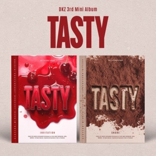 Dkz - Tasty - Random Cover - incl. 64pg Photobook, 3 Photocards, Sticker, Bookmark, Message Card + Folded Poster