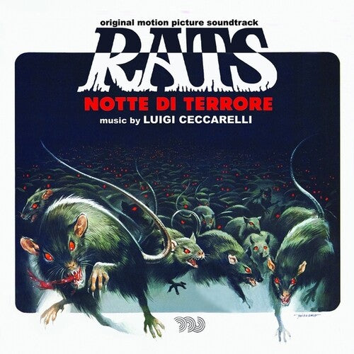Luigi Ceccarelli - Rats Notte Di Terrore (Original Soundtrack) - Crystal White Colored Vinyl