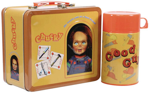 Child's Play Chucky Good Guys Tin Lunch Box with Beverage Container
