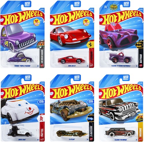 Hot Wheels Basic 1:64 Car 72-Piece G Assortment