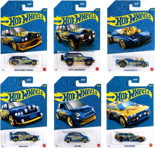 Hot Wheels 1:64 85th Anniversary 24-Piece K Assortment