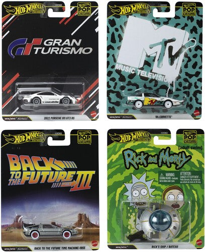 Hot Wheels 1:64 Premium Pop Culture 10-Piece P Assortment