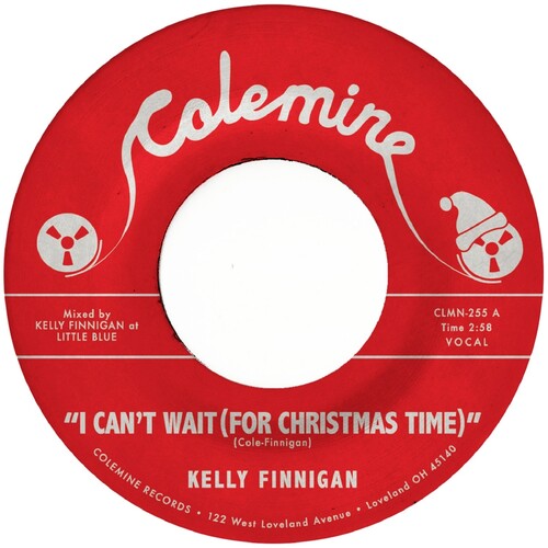 Kelly Finnigan - I Can't Wait (for Christmas Time) / Snowy Night in Ohio - White