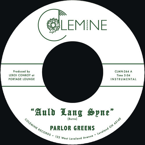 Parlor Greens - Auld Lang Syne / Everyday Will Be Like a Holiday