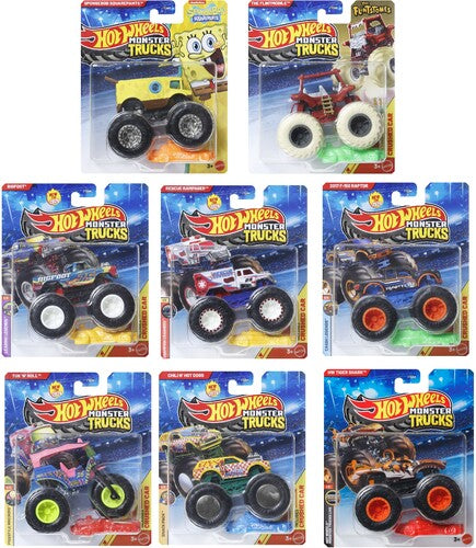 Hot Wheels Monster Trucks 1:64 8-Piece E Assortment