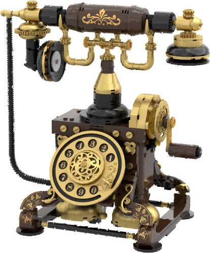 Retro Phone Building Blocks Set