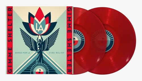 Gimme Shelter: Songs for La Fire Relief/ Various - Gimme Shelter: Songs For La Fire Relief (RED 2xLP)