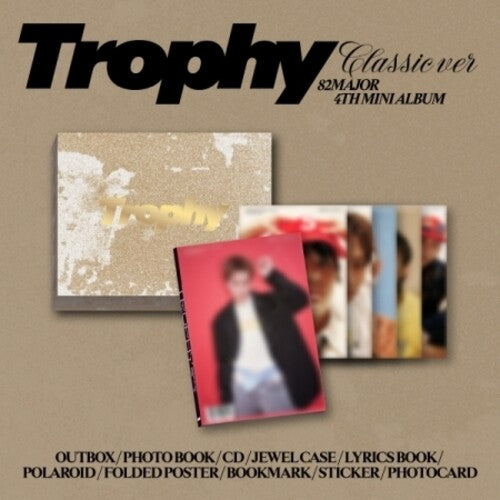 82Major - Trophy - Classic Version - incl. 16pg Lyric Book, Polaroid, Bookmark, Sticker, Folded Poster + 2 Photocards