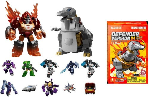 Blokees - Transformers - Defender Version - Wv4: Tyrants Fury Model Kit 12ct Display
