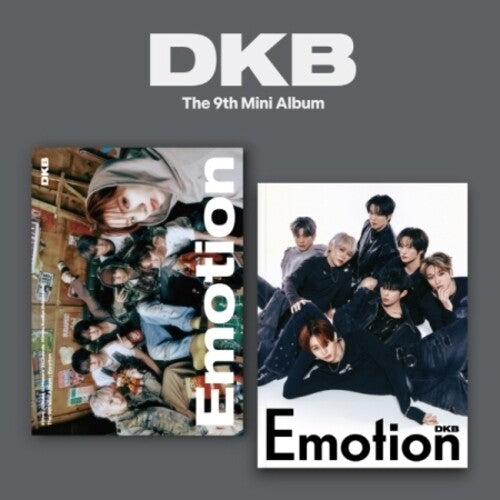 Dkb - Emotion - Random Cover - incl. 84pg Photobook, Poster, Folded Poster, Photocard, Polaroid Photo, Clear Photocard Frame + Sticker