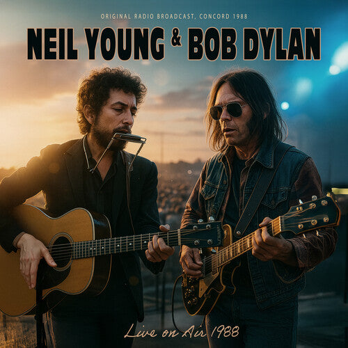 Bob Dylan / Neil Young - Live on Air 1988 - Brown