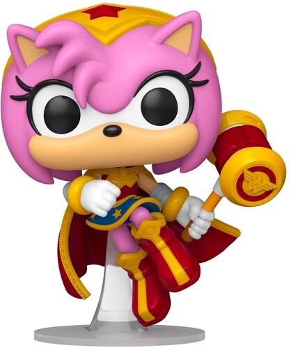 Funko POP! Heroes: DC Comics x Sonic - Amy as Wonder Women