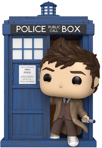 Funko POP! Rides Deluxe: Doctor Who - Tenth Doctor with T.A.R.D.I.S.