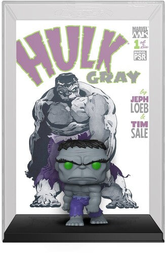 Funko POP! Comic Cover with Case: Marvel - Gray Hulk