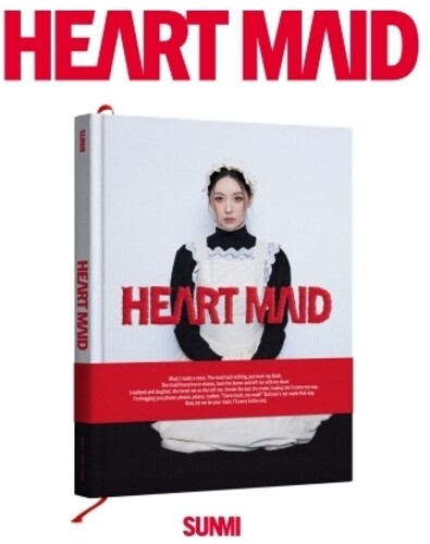 Sunmi - Heart Maid - incl. 144pg Photobook, Bookband, 4pc Postcard Set, Postcard Envelope + 2 Phototcards