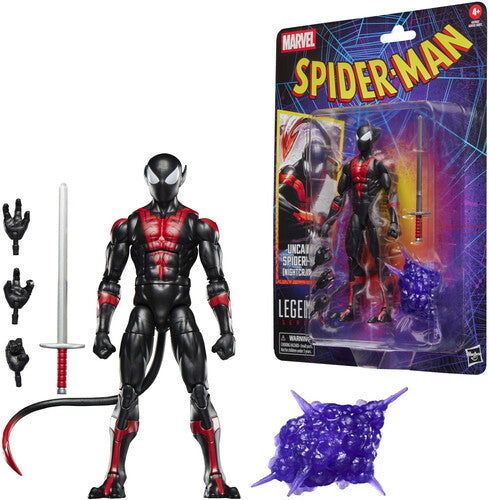 Spider-Man Comics - Marvel Legends: Retro Cardback - Uncanny Spider-Man (Nightcrawler) Action Figure