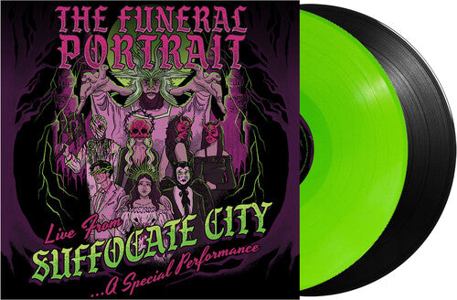 The Funeral Portrait - Live From Suffocate City - Lime/Black