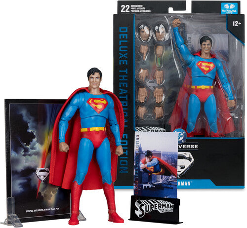 McFarlane - DC Multiverse - Superman: The Movie 1978 - 7 Superman Action Figure (Deluxe Theatrical Edition)