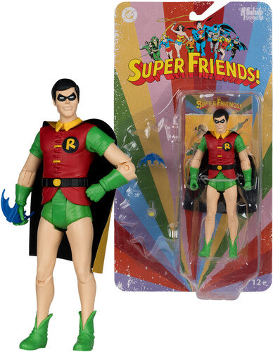 McFarlane Toys - DC Retro - Robin (Super Friends) 6" Action Figure