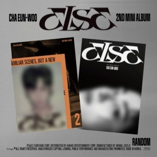 Cha Eun Woo - Else - Random Cover - incl. Photobook, Postcard, Instant Photo, Sticker, Postcard, 2 Stickers, Poster + More