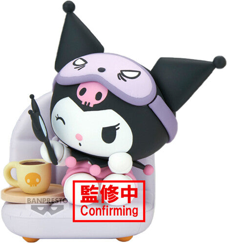 Banpresto Sanrio Nakayoshi memories Relaxing Time at Home - Kuromi Figure