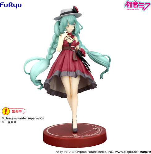 Furyu Hatsune Miku Outing Red Dress Trio-Try-It Statue