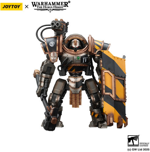 Warhammer 40K: The Horus Heresy - Iron Warriors: Iron Circle Domitar-Ferrum Class Battle-automata with Karceri Battle Shield & Graviton Crusher 1/18  Action Figure