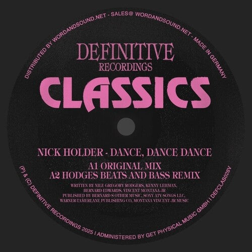 Nick Holder - Dance, Dance, Dance