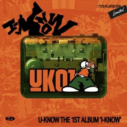 U-Know Yoonho - I-Know - 7179 Player Version - Limited - Cassette Player, Cassette Tape, Wired Headphones, C-Type Cable, Booklet, Tape Custom Sticker, QR Card + 2 Photocards